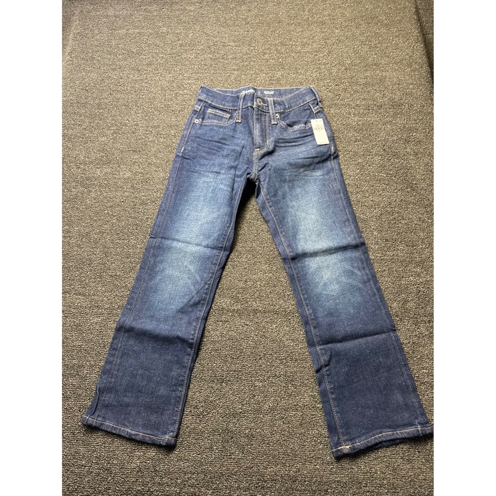 Old Navy Jeans Boys 7 Boot-Cut Blue Built-In Flex NEW